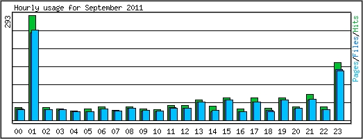 Hourly usage