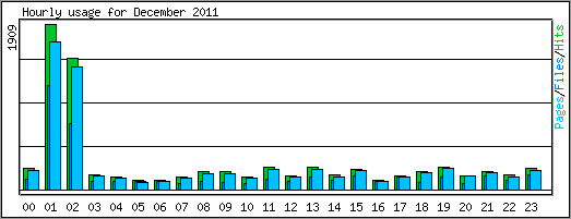 Hourly usage