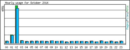 Hourly usage