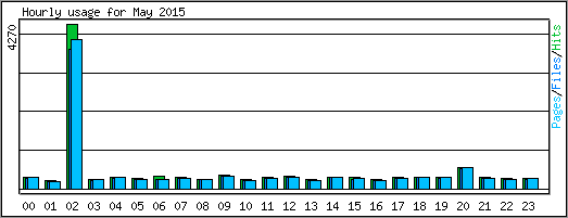 Hourly usage