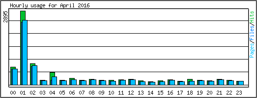 Hourly usage