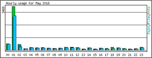 Hourly usage
