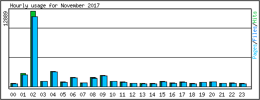 Hourly usage